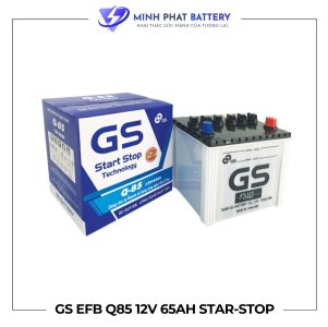 Ắc Quy GS EFB Q85 12V-65Ah Star-Stop | Ắc quy Ô tô Minh Phát