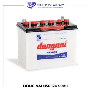 Ắc quy Hybrid Đồng Nai N50 12V-50Ah | Ắc quy Ô tô Minh Phát