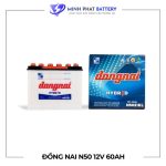 Ắc quy Hybrid Đồng Nai N50ZL 12V-60Ah | Ắc quy Ô tô Minh Phát