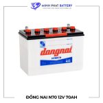 Ắc quy Hybrid Đồng Nai N70 12V-70Ah | Ắc quy Ô tô Minh Phát