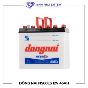 Ắc quy Hybrid Đồng Nai NS60LS 12V-45Ah | Ắc quy Ô tô Minh Phát
