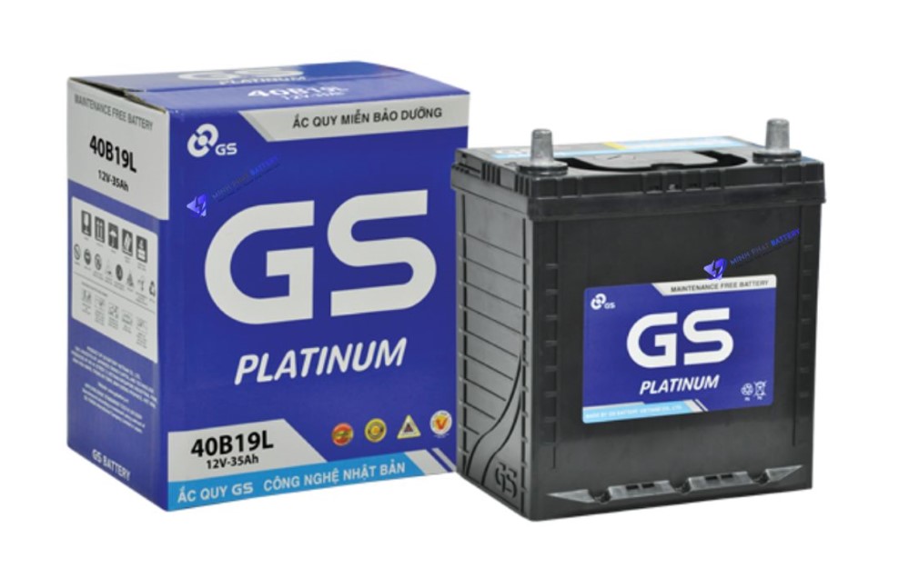 Ắc quy MF 40B19L 12V-35Ah | Ắc quy Ô tô Minh Phát