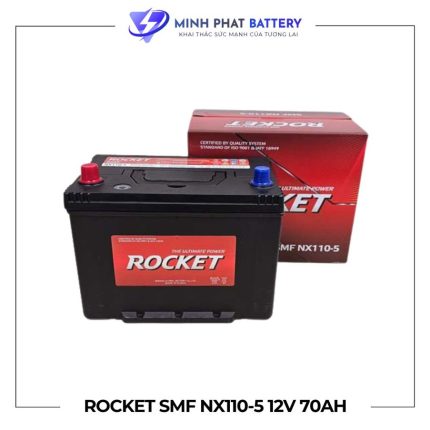 Ắc quy ROCKET SMF NX110-5 12V-70Ah