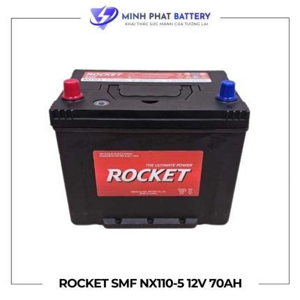 Ắc quy ROCKET SMF NX110-5 12V-70Ah