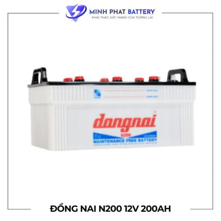 Ắc quy Tàu thuyền Đồng Nai N200 12V-200Ah | Ắc quy Ô tô Minh Phát