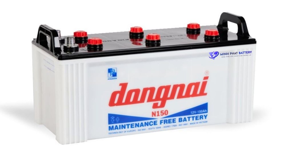 Ắc quy Xe tải Đồng Nai N150 12V-150Ah | Ắc quy Ô tô Minh Phát