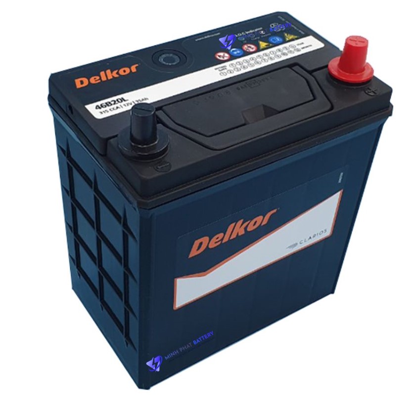 Ắc Quy Delkor 46B20L 12V-35Ah