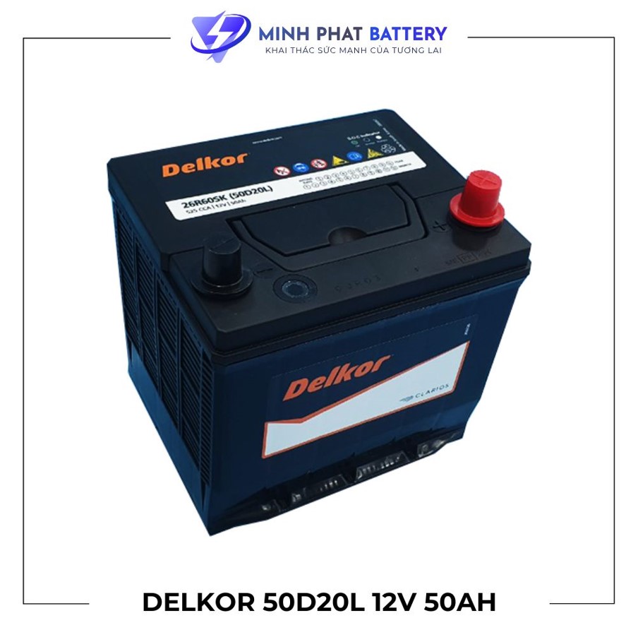 ac-quy-delkor-50d20l-12v-50ah-acquyotominhphat Ắc quy Delkor 50D20L 12V-50Ah
