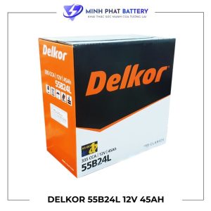 Ắc quy Delkor 55B24L 12V-45Ah