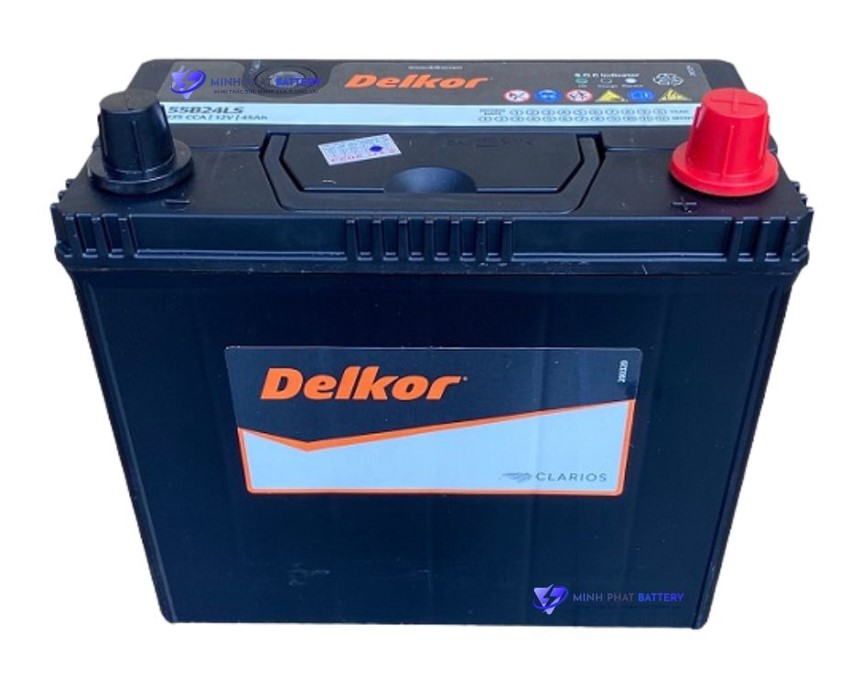 Ắc quy Delkor 55B24LS 12V-45Ah