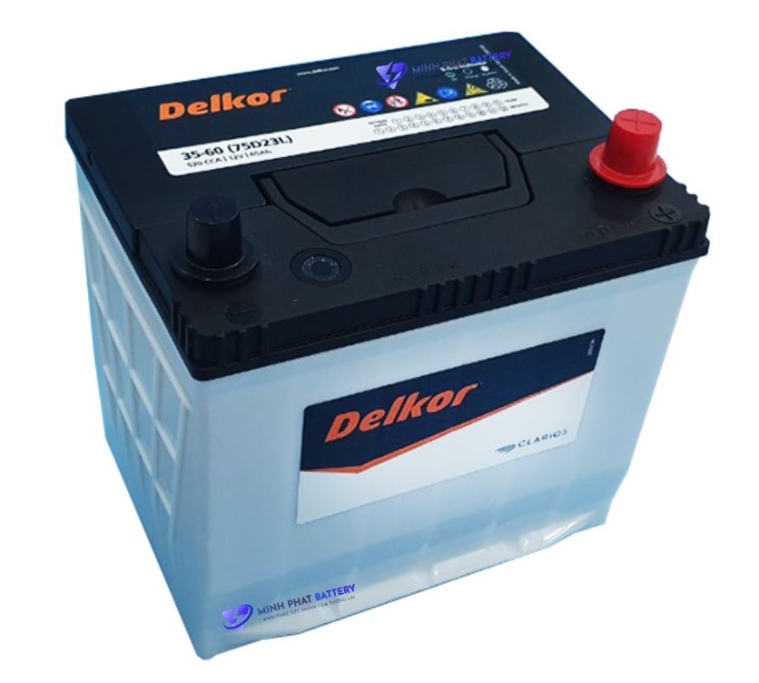Ắc quy Delkor 75D23L 12V-65Ah