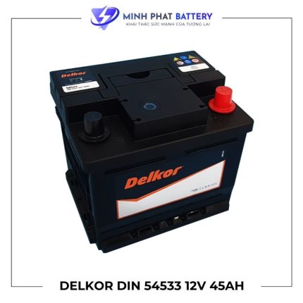 Ắc quy Delkor DIN 54533 12V-45Ah