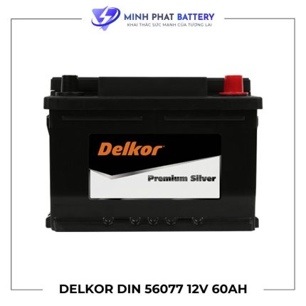 Ắc quy Delkor DIN 56077 12V-60Ah