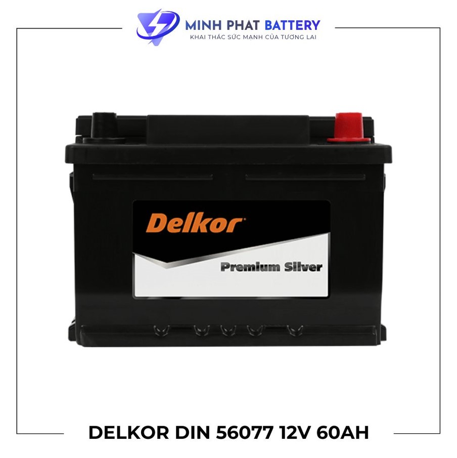 ac-quy-delkor-din-56077-12v-60ah-acquyotominhphat Ắc quy Delkor DIN 56077 12V-60Ah