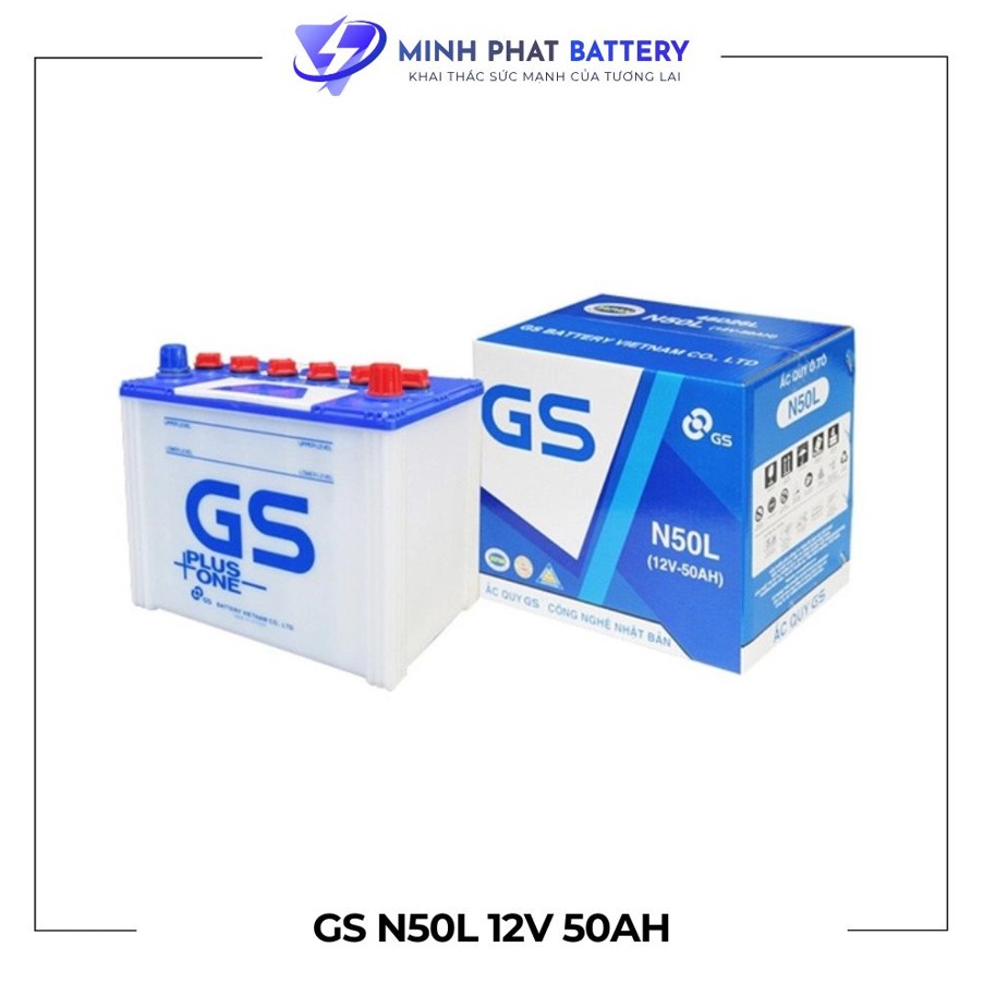 ac-quy-gs-n50l12v-50ah-acquyotominhphat Ắc quy GS N50L 12V-50Ah | Ắc quy Ô tô Minh Phát