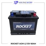 Ắc quy ROCKET AGM L2 12V-60Ah