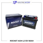 Ắc quy ROCKET AGM L2 12V-60Ah