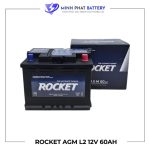 Ắc quy ROCKET AGM L2 12V-60Ah