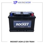 Ắc quy ROCKET AGM L3 12V-70Ah