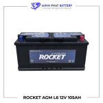 Ắc quy ROCKET AGM L6 12V-105Ah