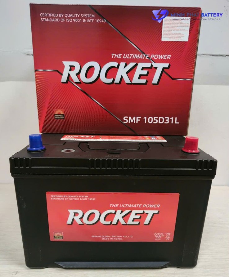 Ắc quy ROCKET SMF 105D31L 12V-94Ah