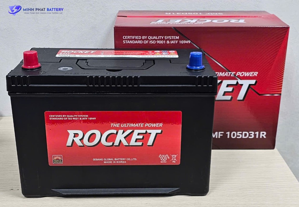 Ắc quy ROCKET SMF 105D31R 12V-94Ah