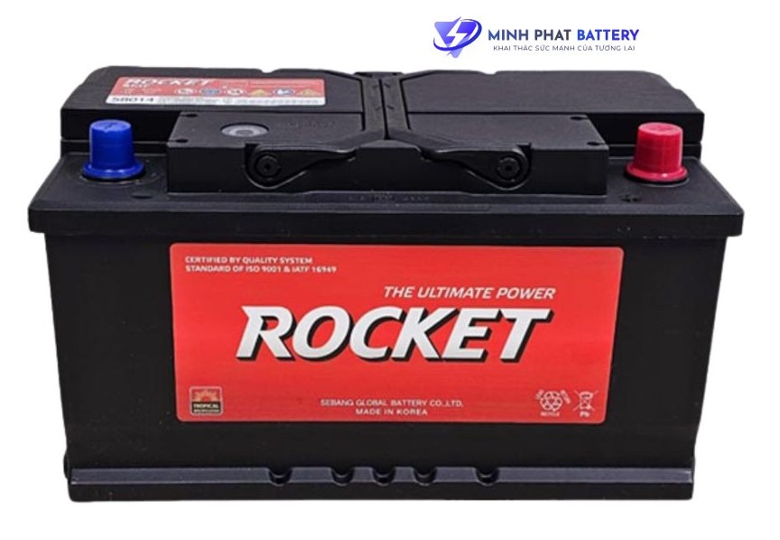 Ắc quy ROCKET SMF 58014 12V-80Ah