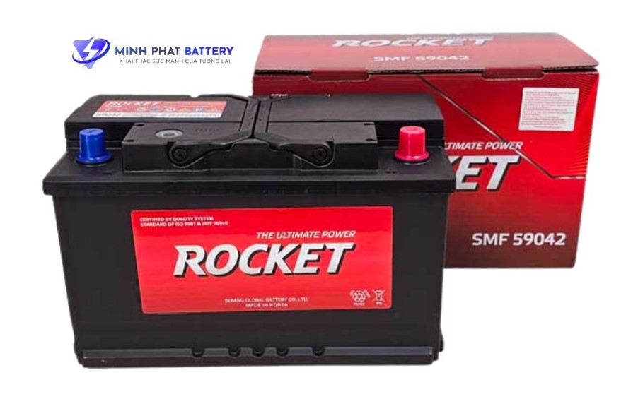 Ắc quy ROCKET SMF 59042 12V-90Ah