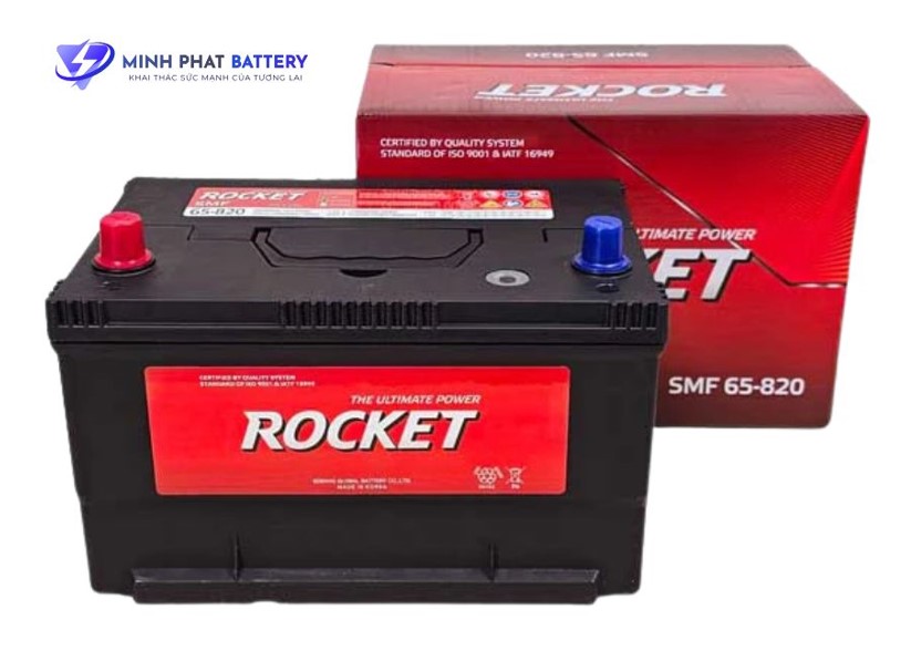 Ắc quy ROCKET SMF 65-820 12V-88Ah
