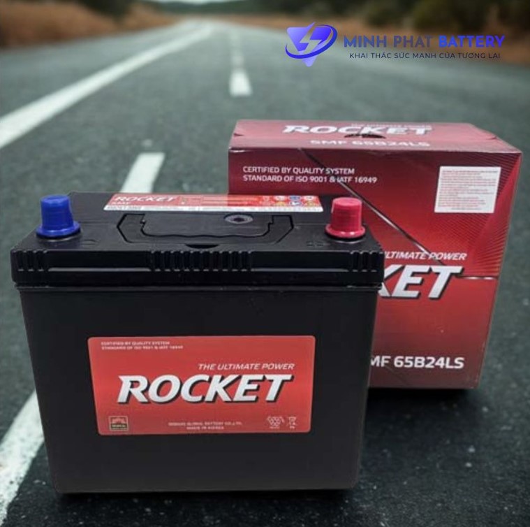Ắc quy ROCKET SMF 65B24L 12V-50Ah