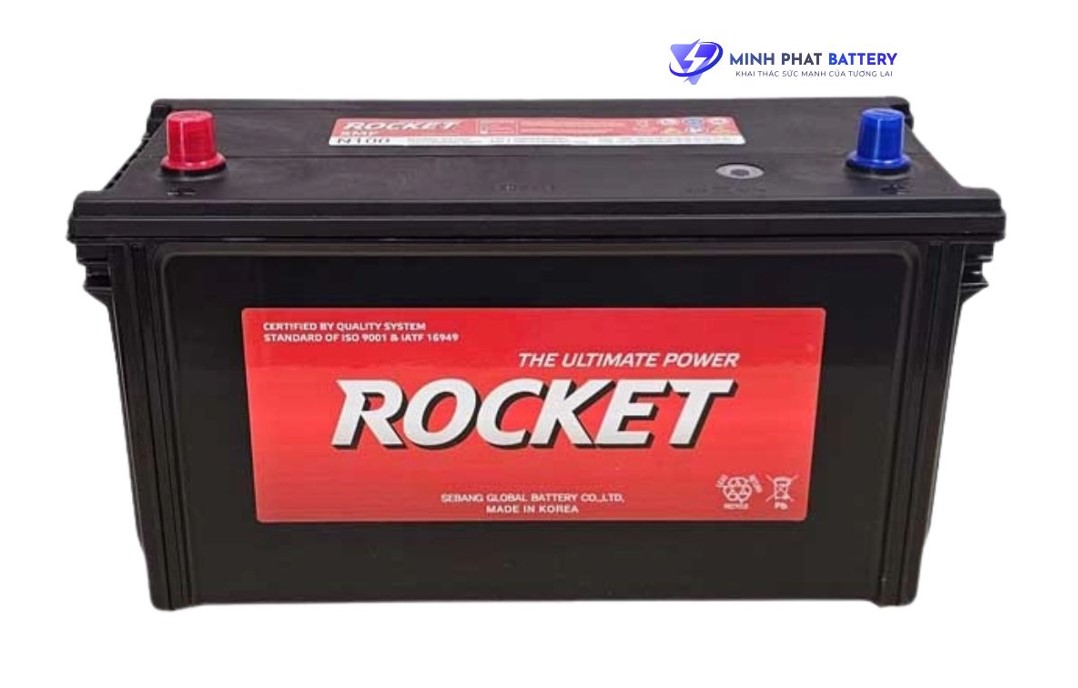 Ắc quy ROCKET SMF N100 12V-100Ah