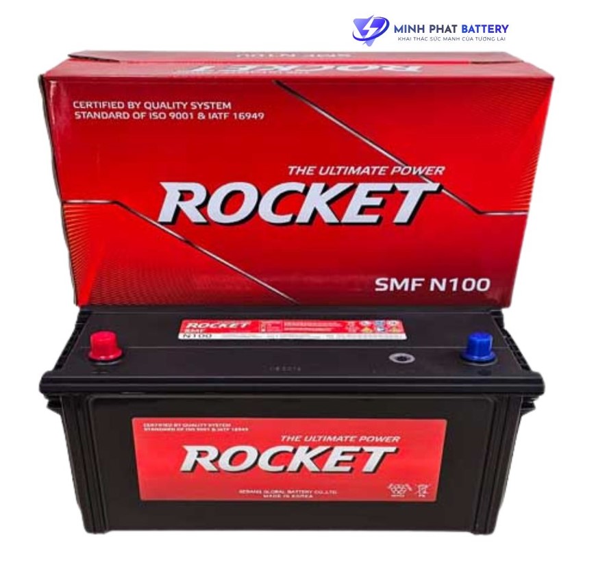 Ắc quy ROCKET SMF N100 12V-100Ah