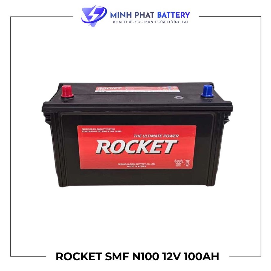 ac-quy-rocket-smf-n100-12v-100ah-acquyotominhphat Ắc quy ROCKET SMF N100 12V-100Ah
