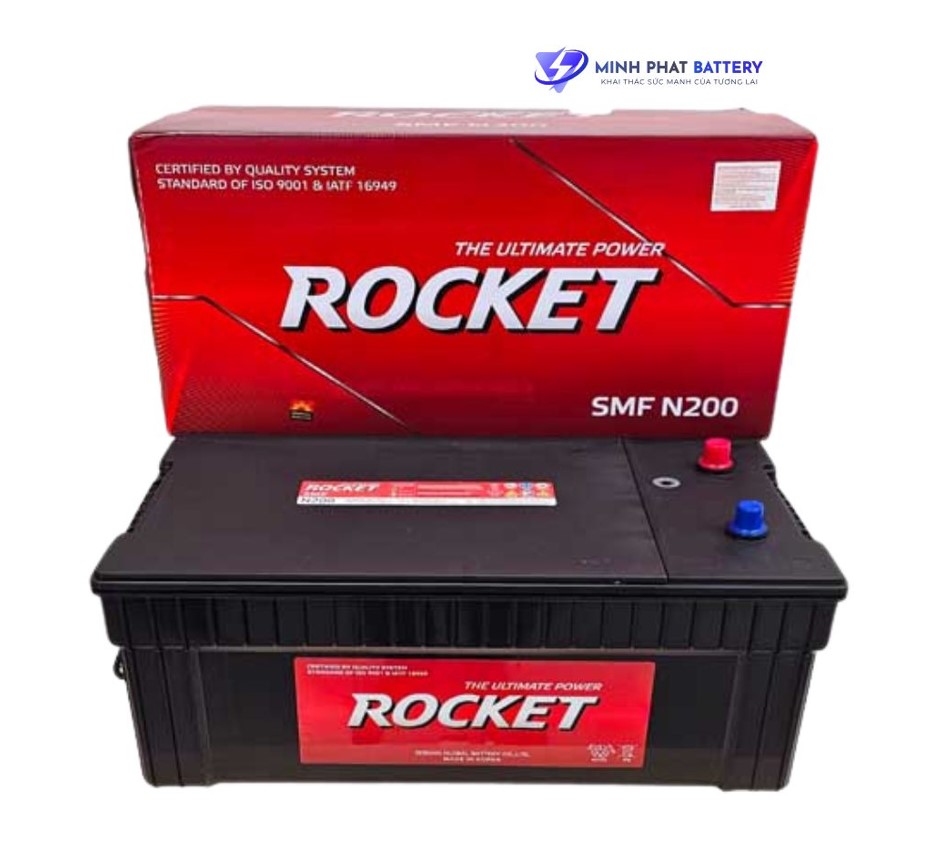 Ắc quy ROCKET SMF N200 12V-200Ah