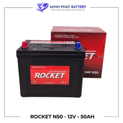 Ắc quy ROCKET SMF N50 12V-50Ah