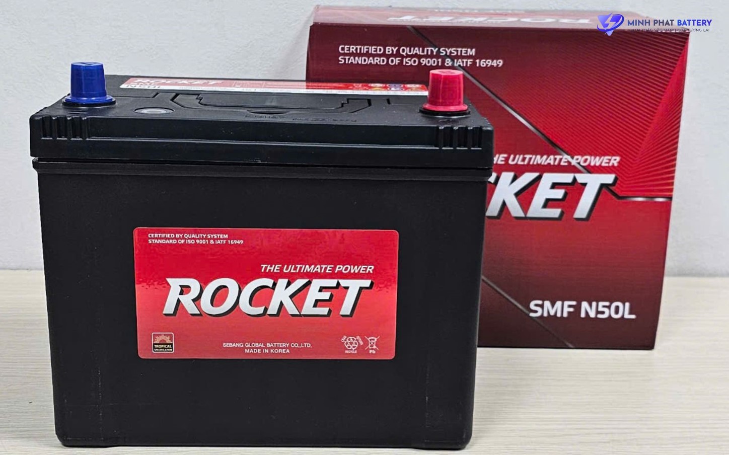 Ắc quy ROCKET SMF N50 12V-50Ah Ắc quy ROCKET SMF N50 12V-50Ah