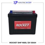 Ắc quy ROCKET SMF N50L 12V-50Ah