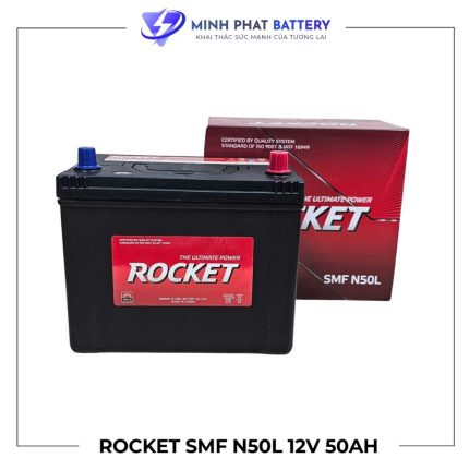 Ắc quy ROCKET SMF N50L 12V-50Ah