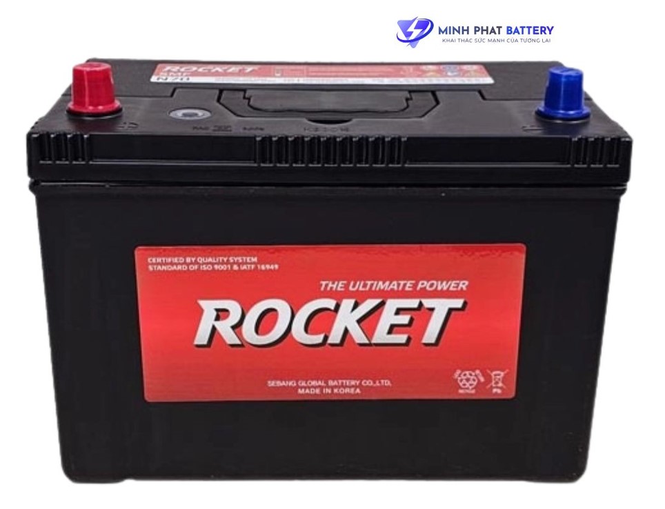 Ắc quy ROCKET SMF N70 12V-70Ah