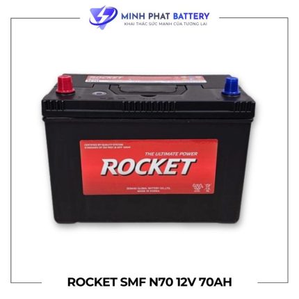 Ắc quy ROCKET SMF N70 12V-70Ah