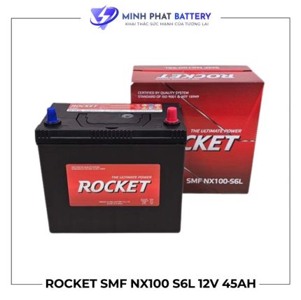 Ắc quy ROCKET SMF NX100 S6L 12V-45Ah