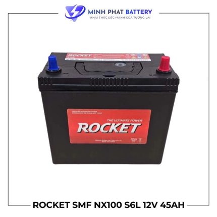 Ắc quy ROCKET SMF NX100 S6L 12V-45Ah