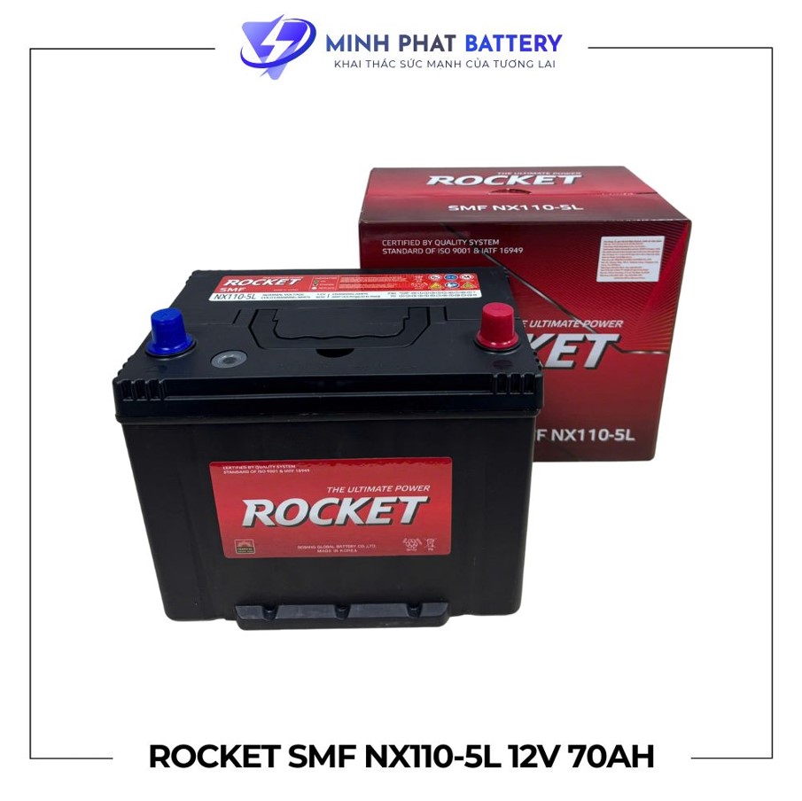 ac-quy-rocket-smf-nx110-5l-12v-70ah-acquyotominhphat Ắc quy ROCKET SMF NX110-5L 12V-70Ah