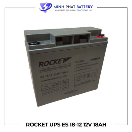 Ắc quy UPS ROCKET ES 18-12 12V-18Ah | Ắc quy Ô tô Minh Phát