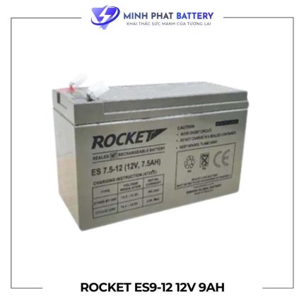Ắc quy UPS ROCKET ES7.5-12 12V-7.5Ah | Ắc quy Ô tô Minh Phát