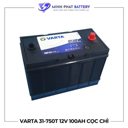 Ắc quy VARTA 31-750 12V-100Ah cọc chì | Ắc quy Ô tô Minh Phát