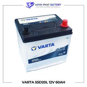 Ắc quy VARTA 50D20L 12V-50Ah | Ắc quy Ô tô Minh Phát