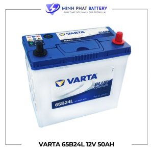 Ắc quy VARTA 65B24L 12V-50Ah | Ắc quy Ô tô Minh Phát
