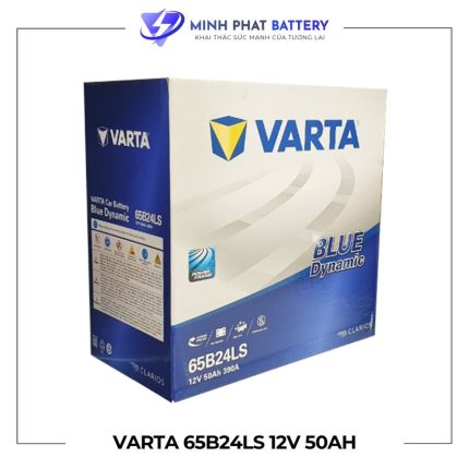 Ắc quy VARTA 65B24LS 12V-50Ah | Ắc quy Ô tô Minh Phát