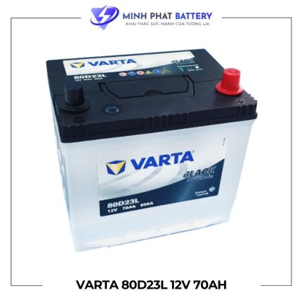 Ắc quy VARTA 80D23L 12V-70Ah | Ắc quy Ô tô Minh Phát